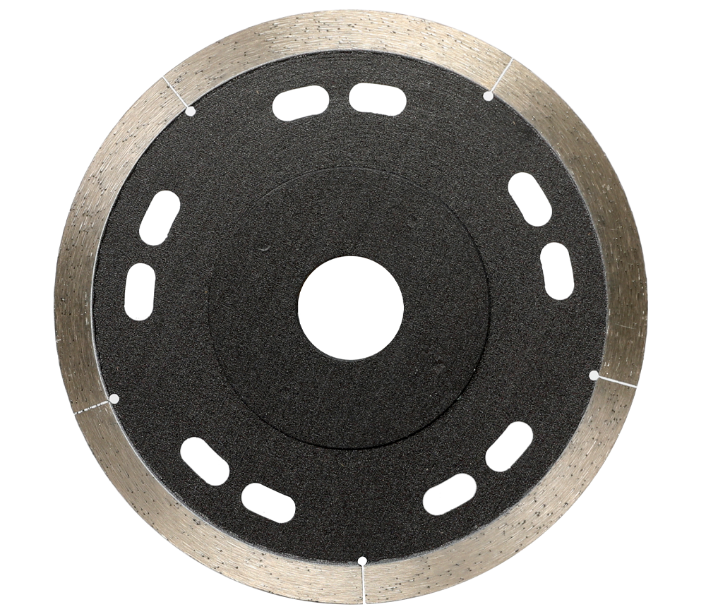 Disc de tăiat cu diamant TAQT TQBC125 125mm Segmentat Ceramică/Porțelan/Marmură-2