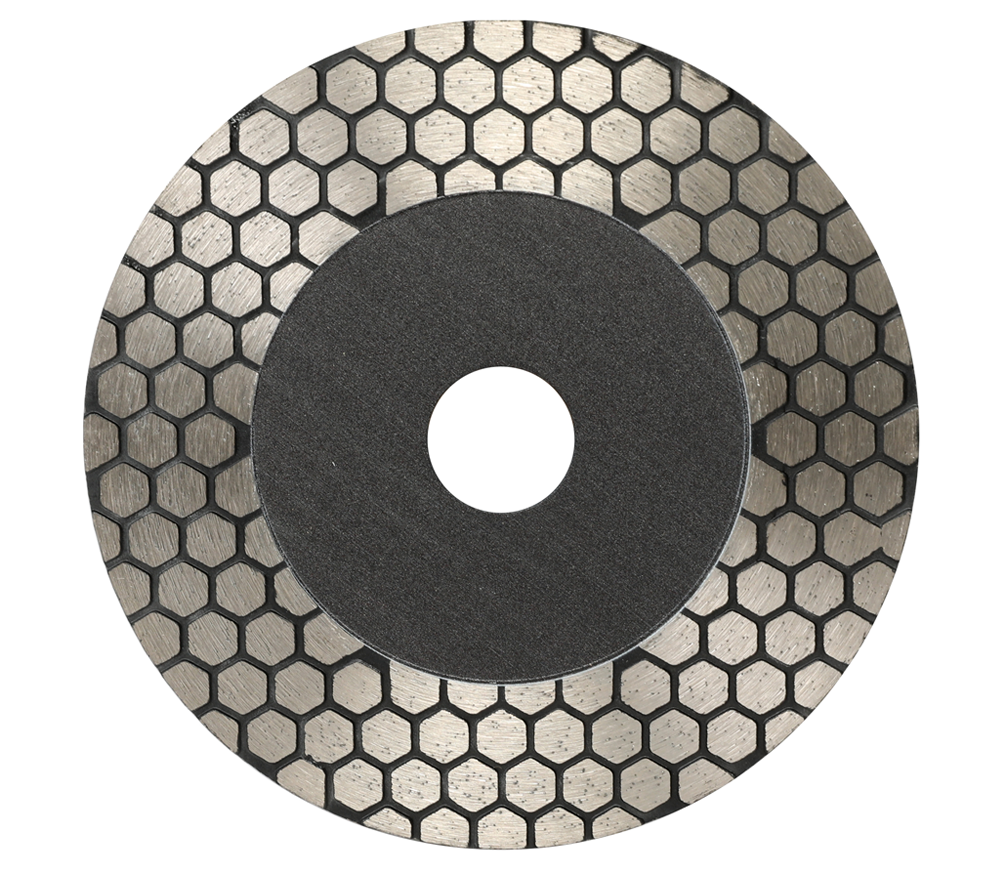 Disc de tăiat cu diamant TAQT TQBE125 VACUUM 2in1 125mm Turbo Ceramică/Porțelan/Marmură-2
