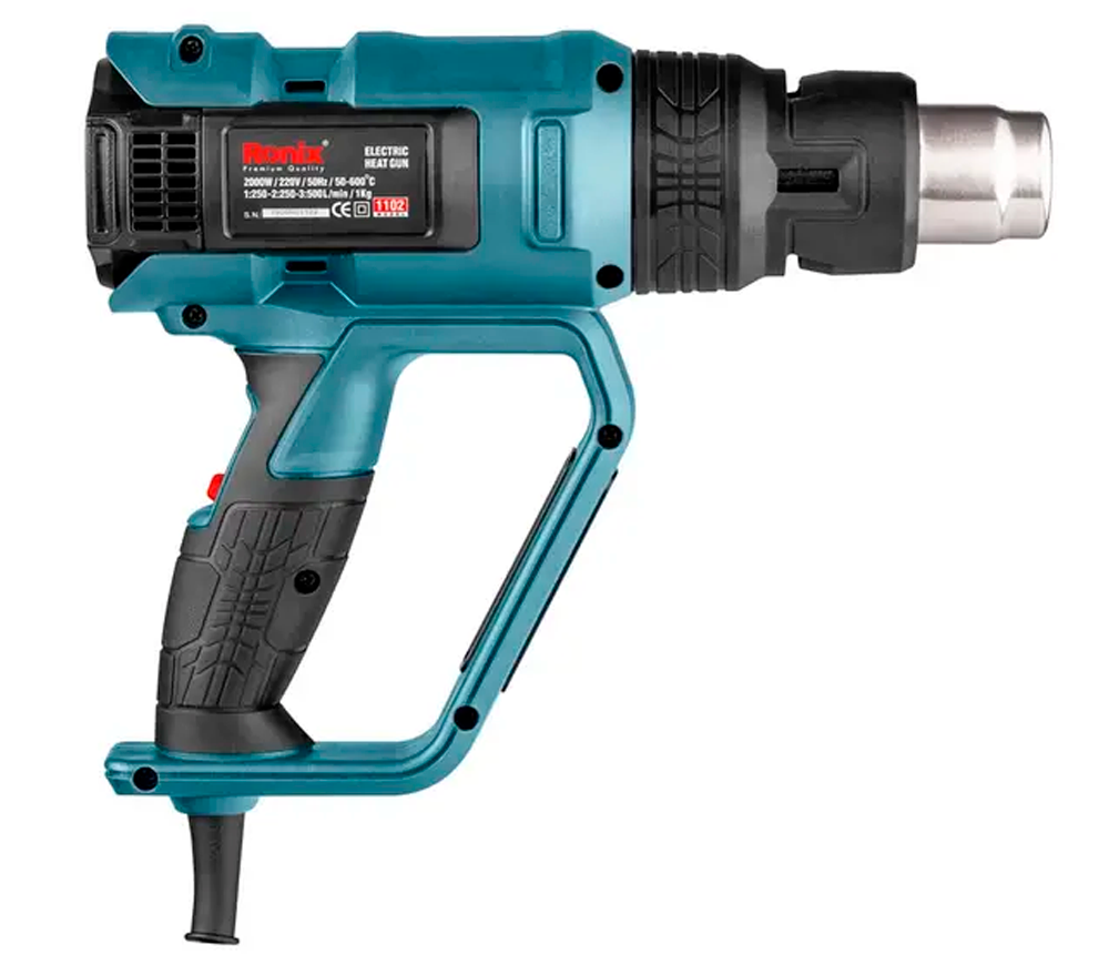 Suflantă de aer cald RONIX 1102 2000w 600°C-6