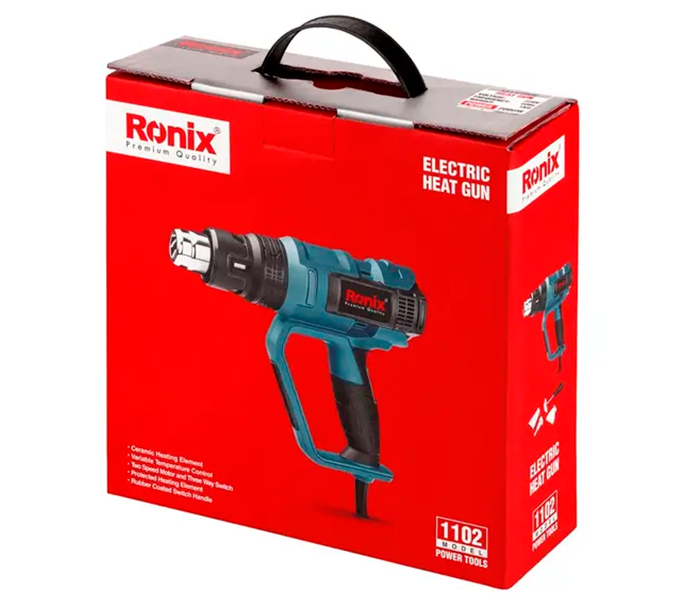 Suflantă de aer cald RONIX 1102 2000w 600°C-7