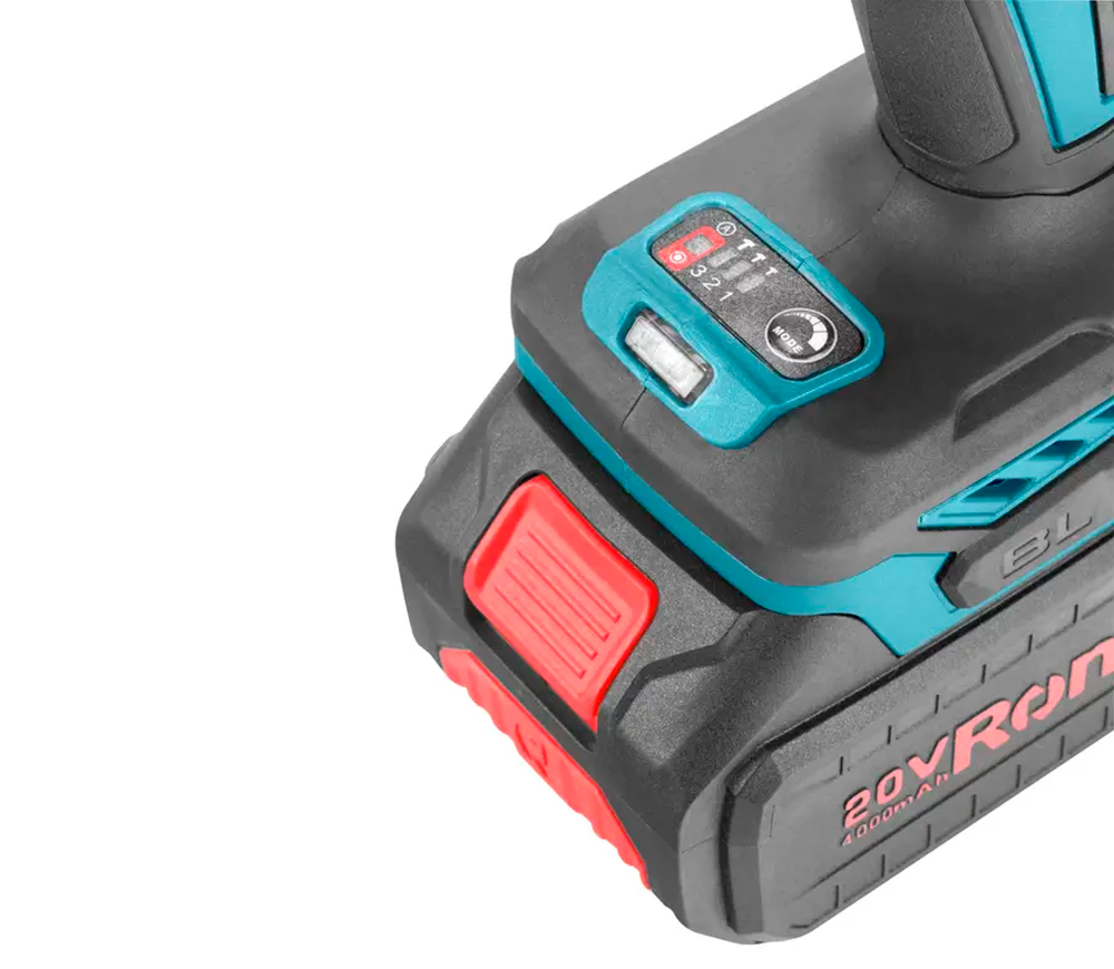 Mașină de înșurubat cu impact cu acumulator RONIX 8655 20V 4Ah 500Nm-7