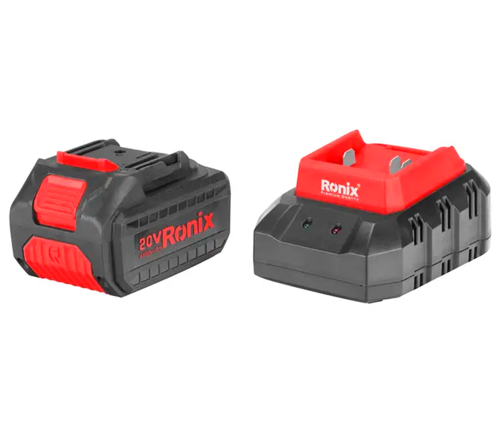 Mașină de înșurubat cu impact cu acumulator RONIX 8655 20V 4Ah 500Nm-8