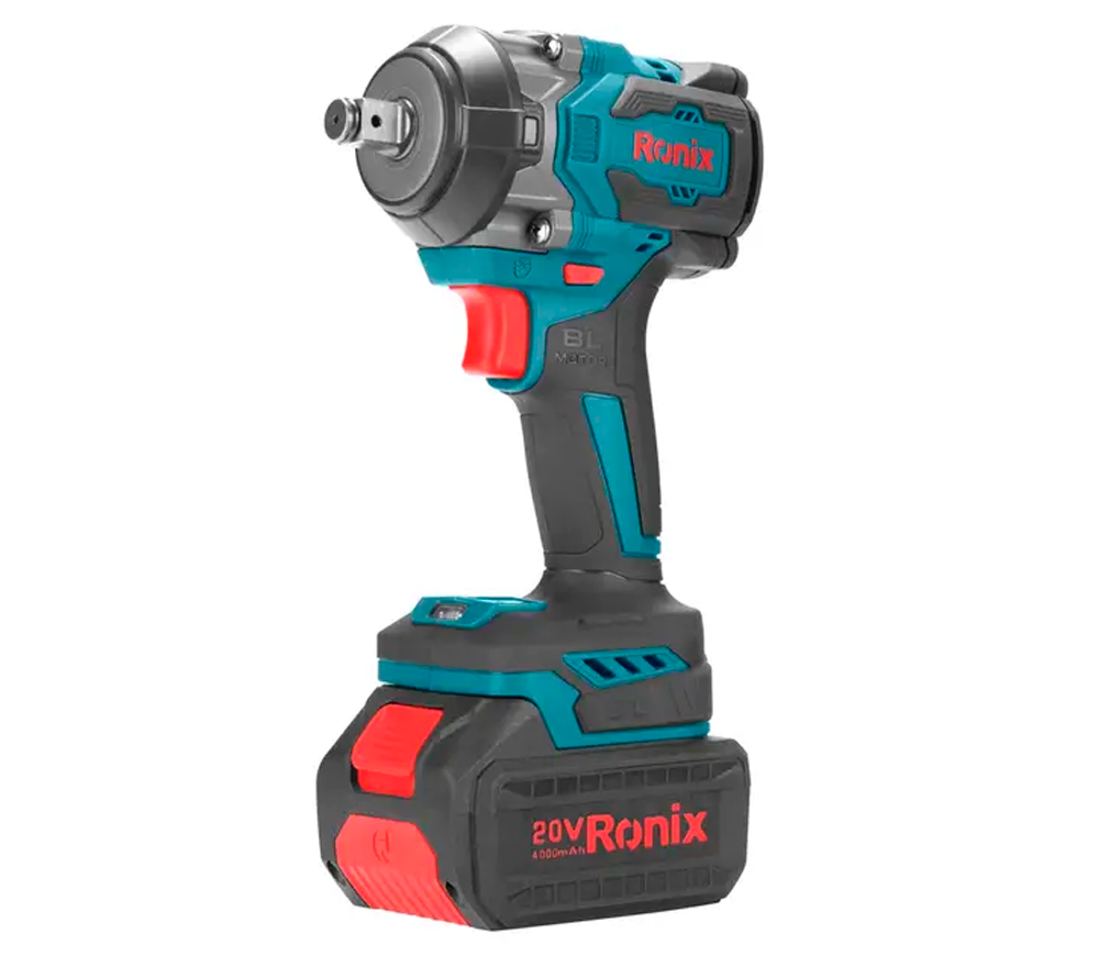 Mașină de înșurubat cu impact cu acumulator RONIX 8655 20V 4Ah 500Nm