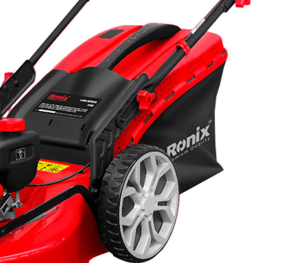 Mașină de tuns gazonul cu benzină RONIX 4446 460mm 5.5cp-4