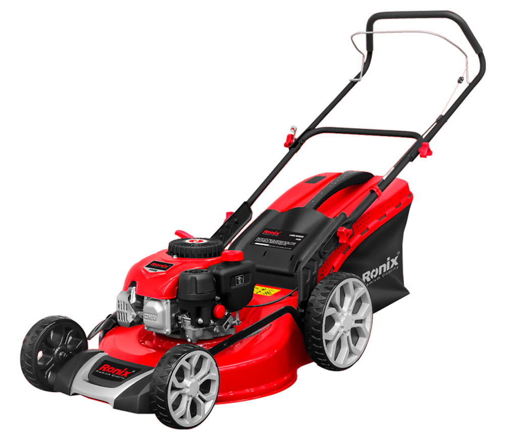 Mașină de tuns gazonul cu benzină RONIX 4446 460mm 5.5cp