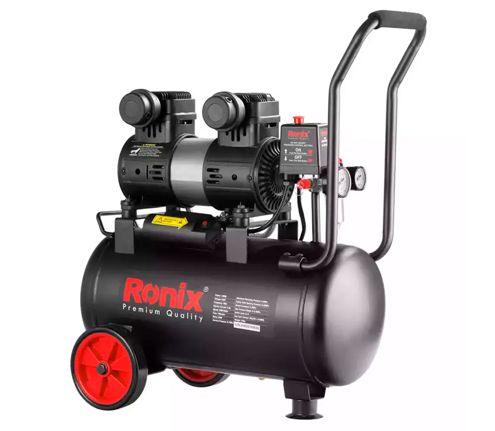 Compresor fără ulei RONIX RC-2512 100l/min 25L-3