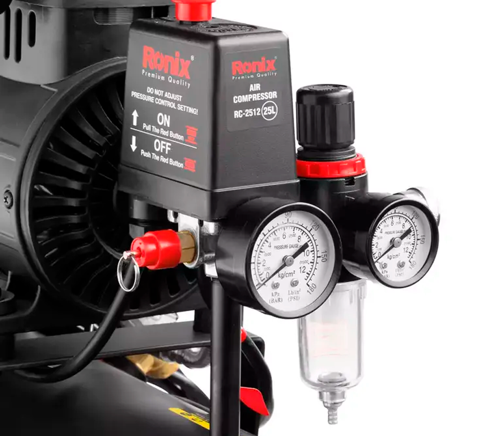 Compresor fără ulei RONIX RC-2512 100l/min 25L-4