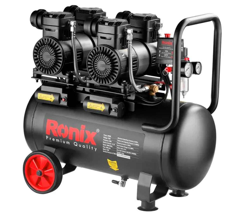 Compresor fără ulei RONIX RC-5013 200l/min 50L-4