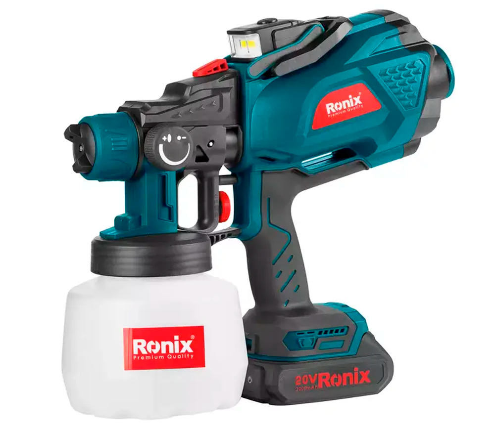 Pulverizator de vopsea fără fir RONIX 8604 20V 2Ah