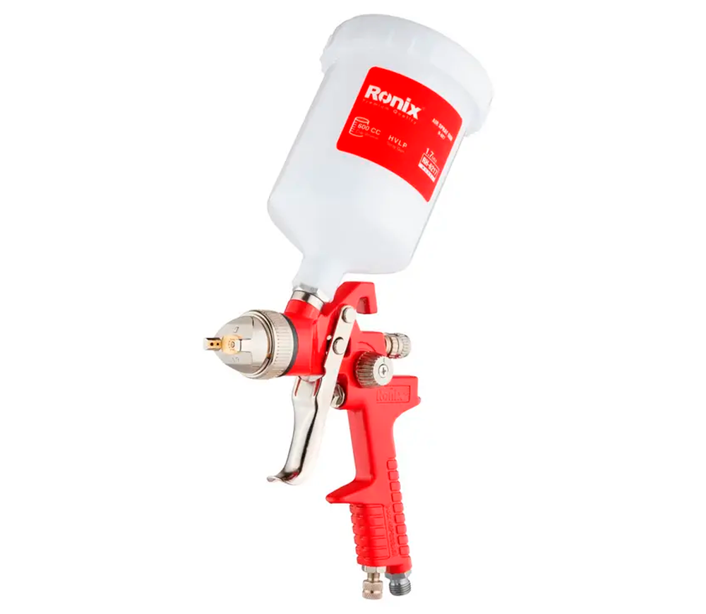 Pulverizator pneumatic RONIX RH-6217 1.7mm 0.6L 3.5bar