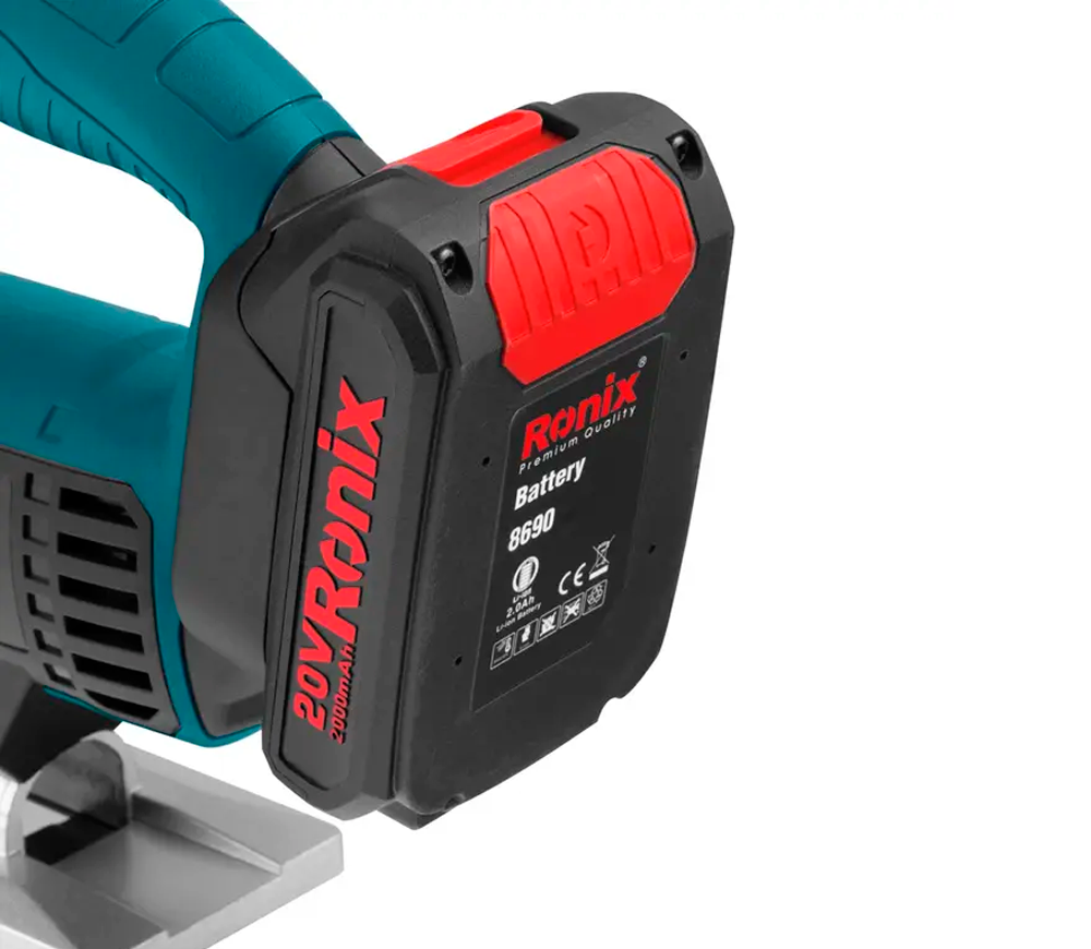 Fierăstrău pendular cu acumulator RONIX 8608 20V 2Ah-8