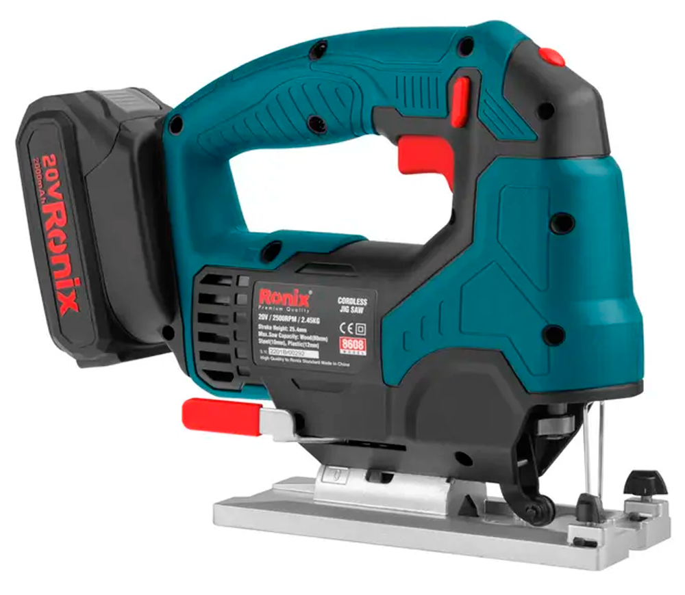 Fierăstrău pendular cu acumulator RONIX 8608 20V 2Ah