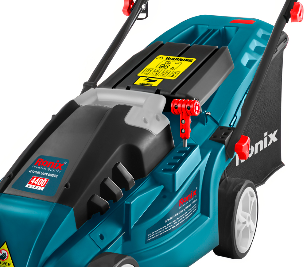 Газонокосилка электрическая RONIX 4400 1600вт 380мм-3