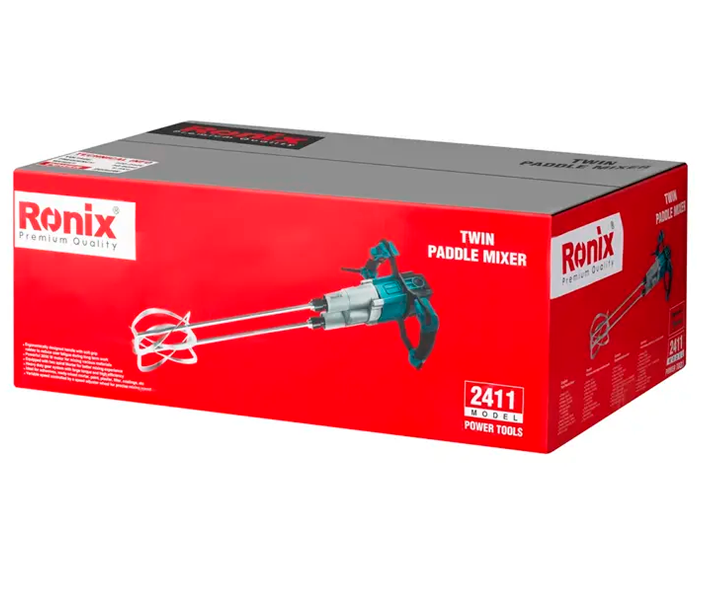 Mașină de amestecat mortar RONIX 2411 2050w-15
