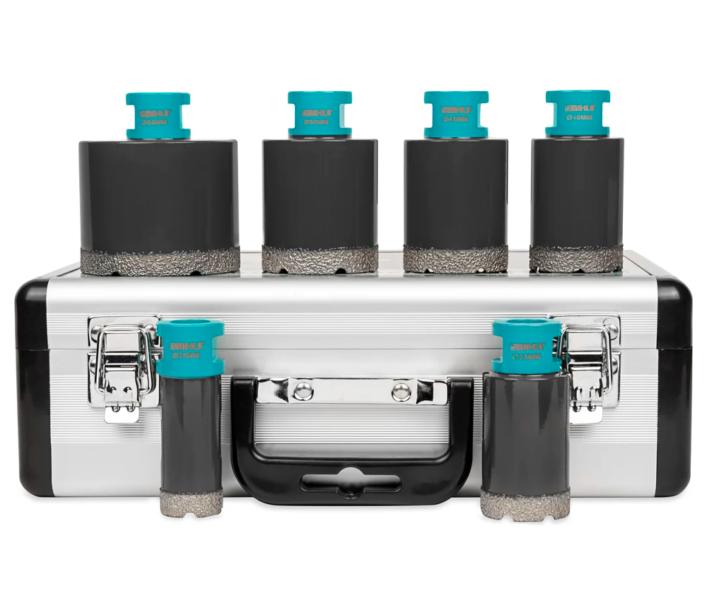 Set de carote dimantate BIHUI DBDMS6 25/35/40/45/50/68mm