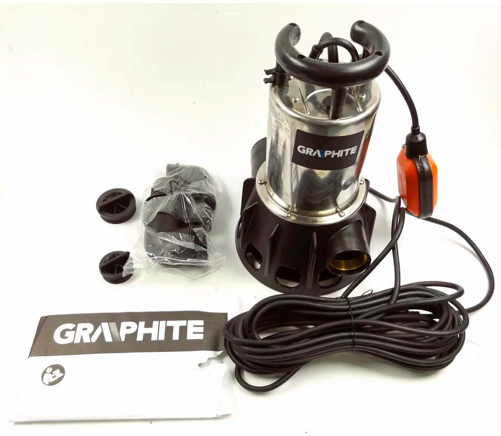 Дренажный насос GRAPHITE 59G446 650вт 11500л/ч-2