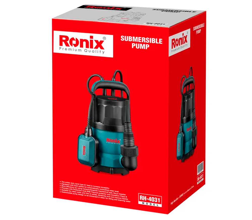 Pompă de drenaj RONIX RH-4031 745w 9500l/h-7