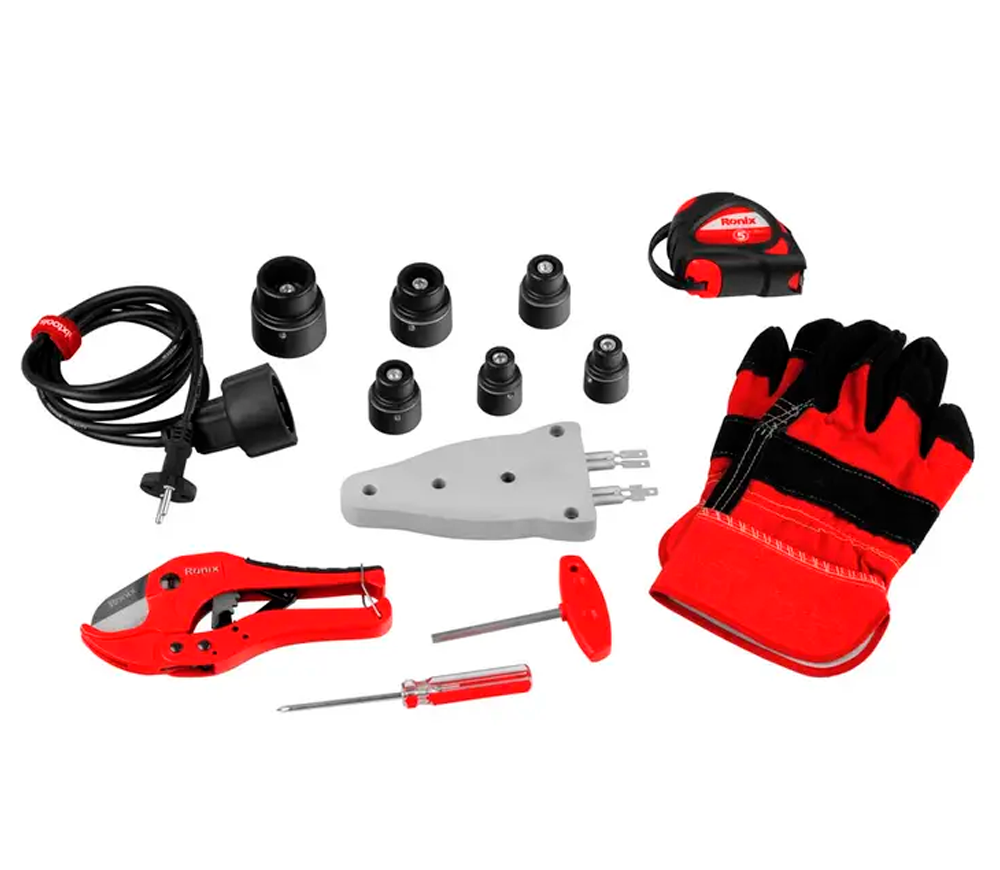 Aparat de lipit tevi din polipropilena RONIX RH-4401 2000w 20/25/32/40mm-7
