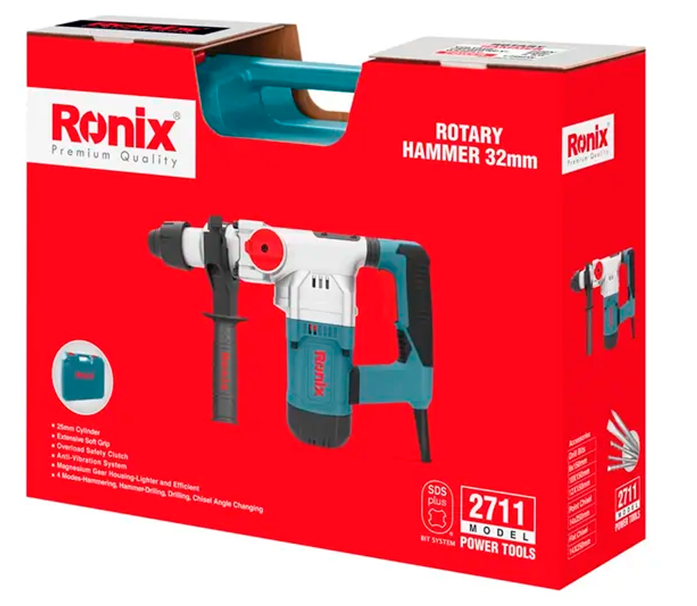 Ciocan rotopercutor RONIX 2711 1200w SDS-Plus-10