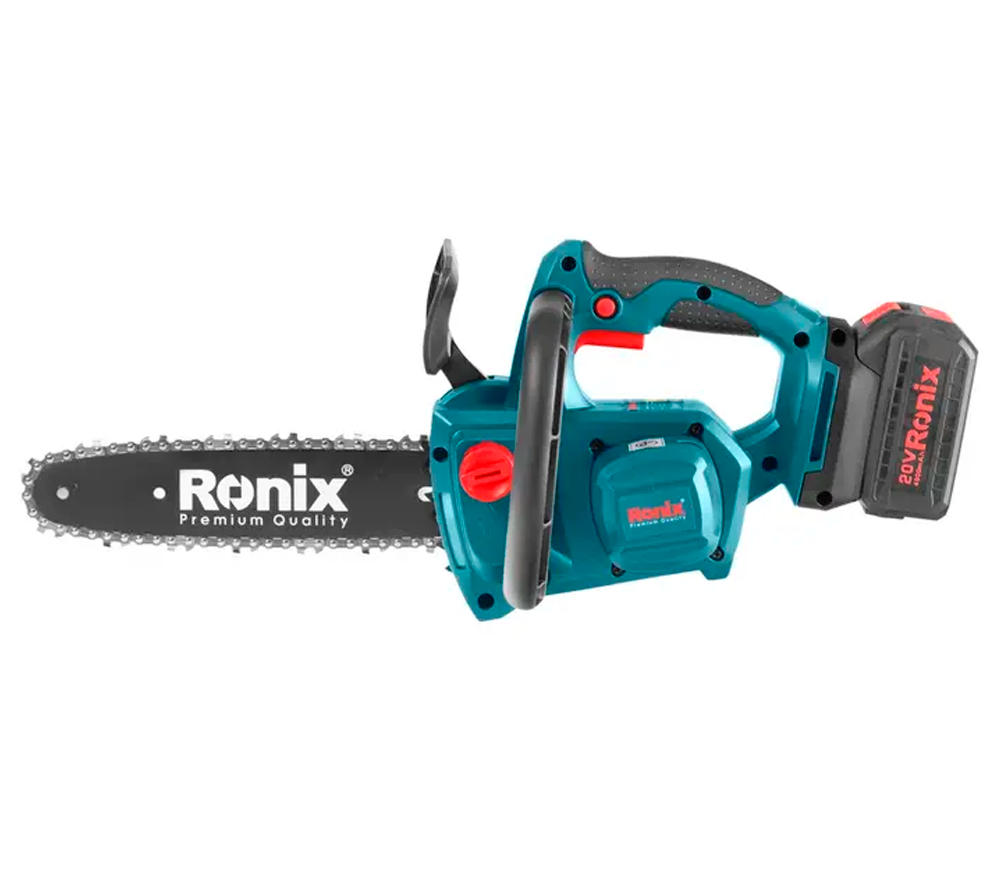 Fierăstrău cu lanț cu acumulator RONIX 8651 254mm 20V 4Ah-2