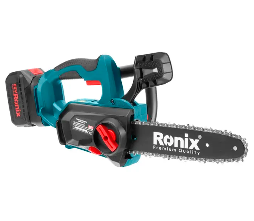 Fierăstrău cu lanț cu acumulator RONIX 8651 254mm 20V 4Ah-4
