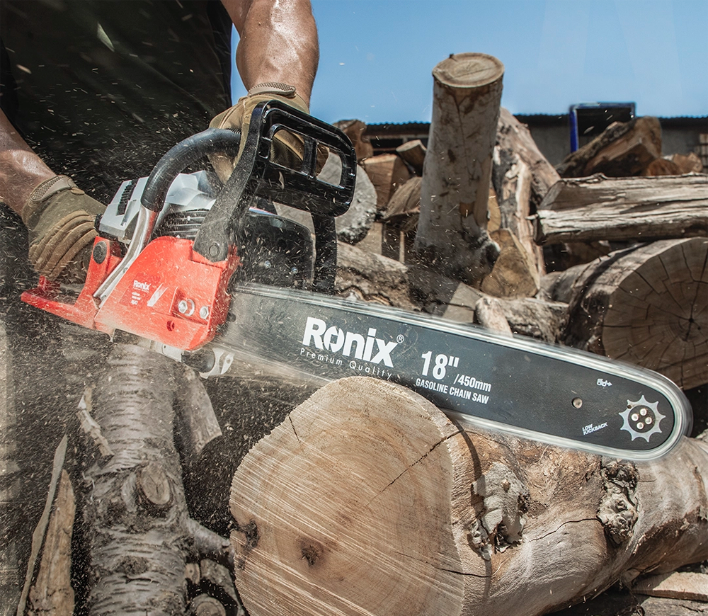Fierăstrău cu lanț pe benzină RONIX 4647 450mm 49.3cm3-10