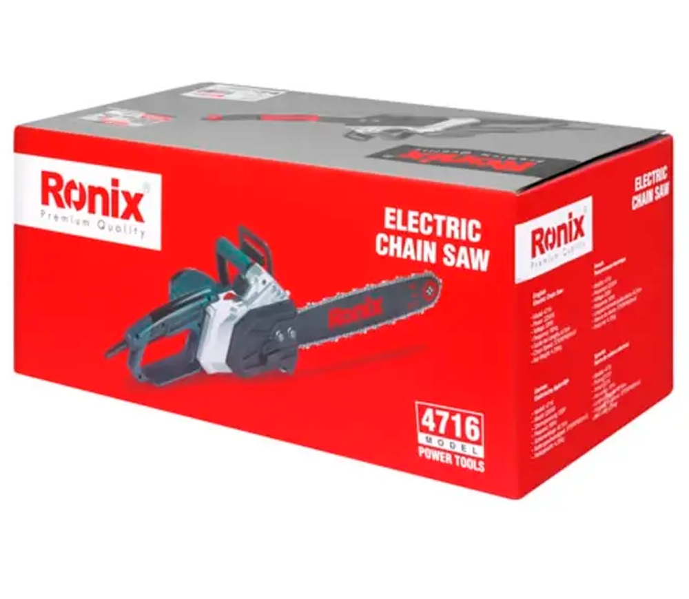 Цепная пила электрическая RONIX 4716 2200вт 400мм-10