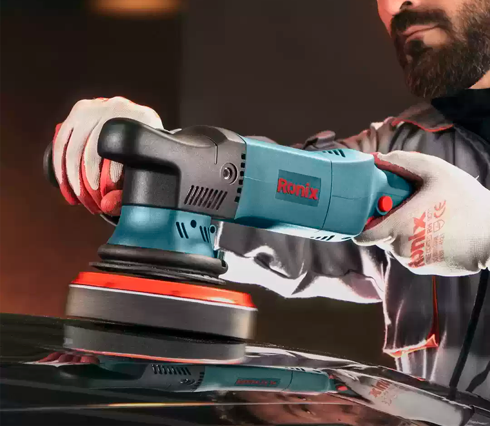 Mașină de șlefuit excentrică RONIX 6122 1200w 150mm-10