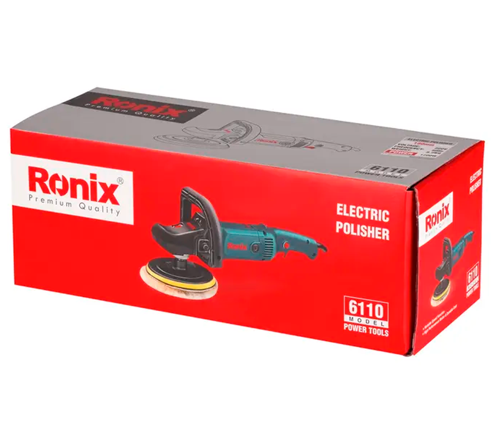 Mașină de polișat RONIX 6110 1200w 180mm-10