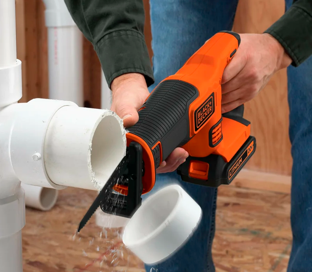 Fierăstrău sabie cu acumulator BLACK&DECKER BDCR18M1 18V 4Ah-4