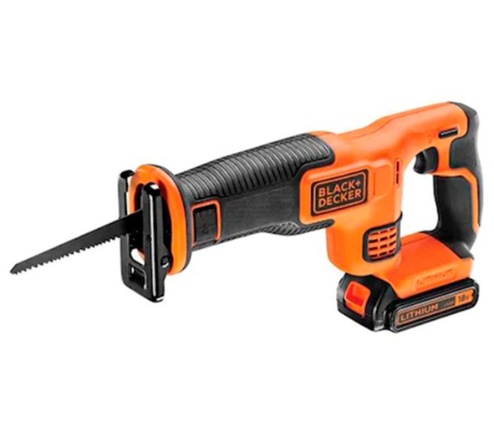 Fierăstrău sabie cu acumulator BLACK&DECKER BDCR18M1 18V 4Ah