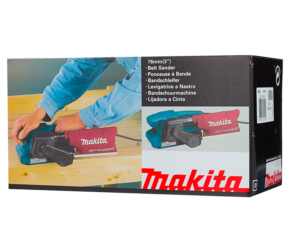 Mașină de șlefuit cu bandă MAKITA 9910 650w 76 mm-10