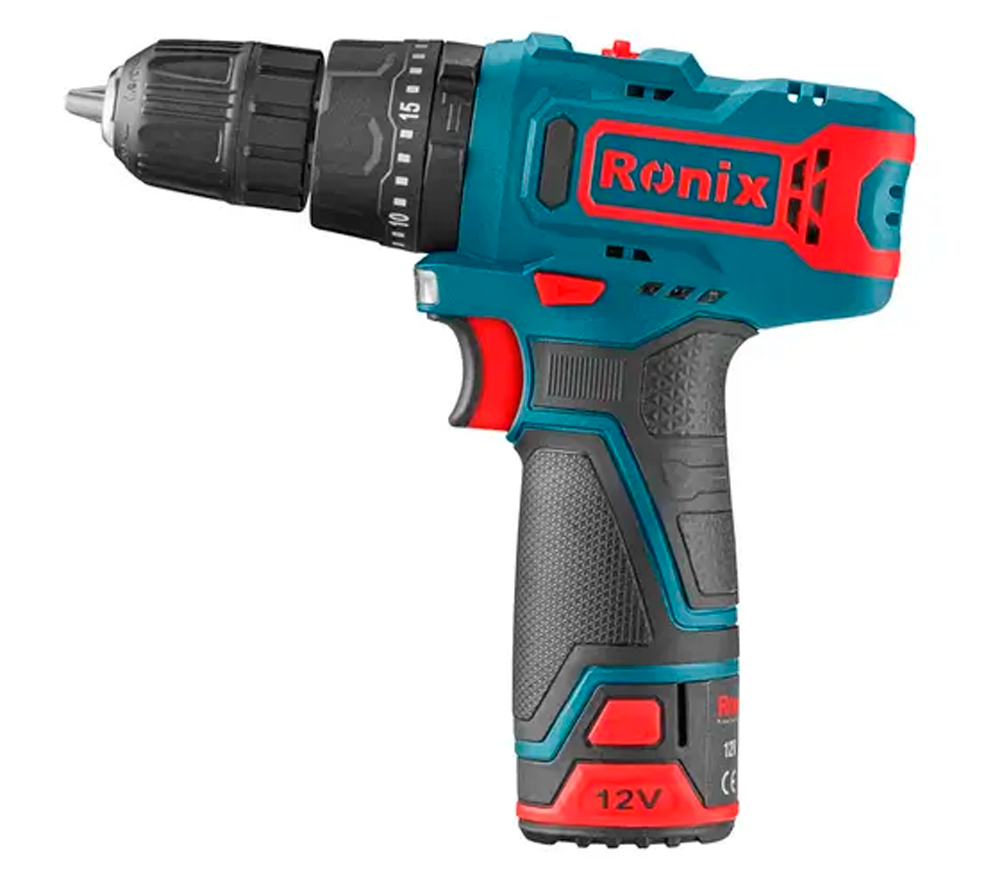 Mașină de înșurubat cu acumulator RONIX 8101K 12V 2Ah