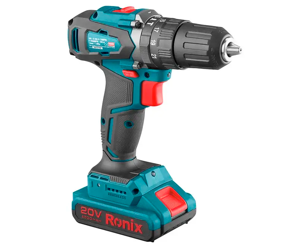 Шуруповёрт аккумуляторный RONIX 8900K 20В 2Ач-2