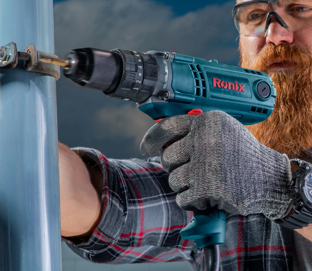 Mașină de înșurubat cu percuție RONIX 2520 450w-11