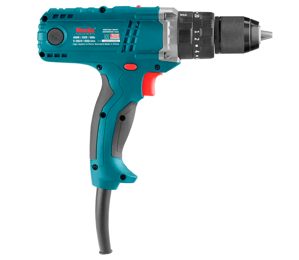 Mașină de înșurubat cu percuție RONIX 2520 450w-3