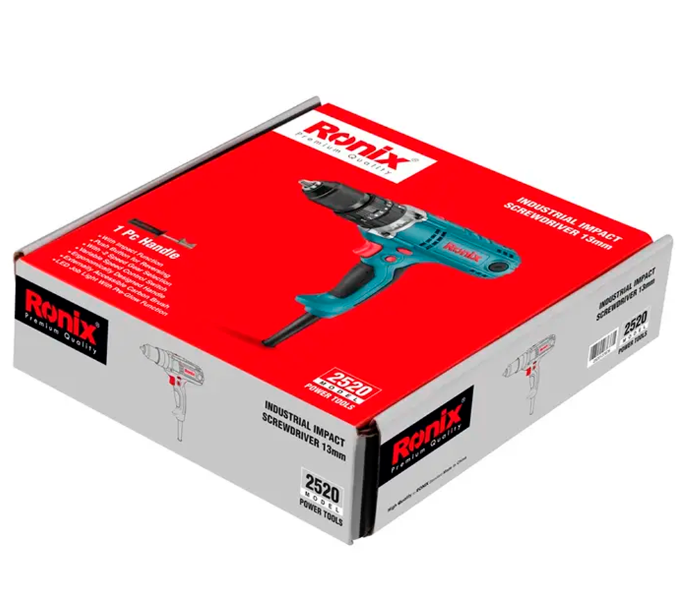 Mașină de înșurubat cu percuție RONIX 2520 450w-10