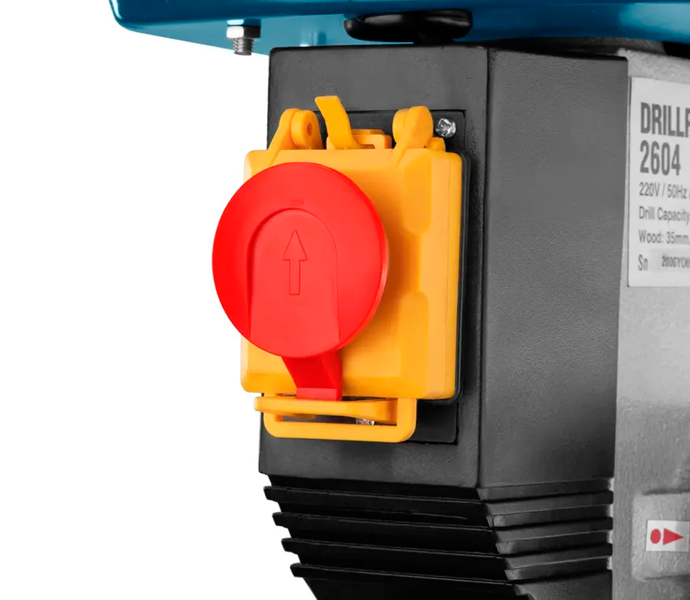 Maşină de găurit cu coloană și masă RONIX 2604 550w-4