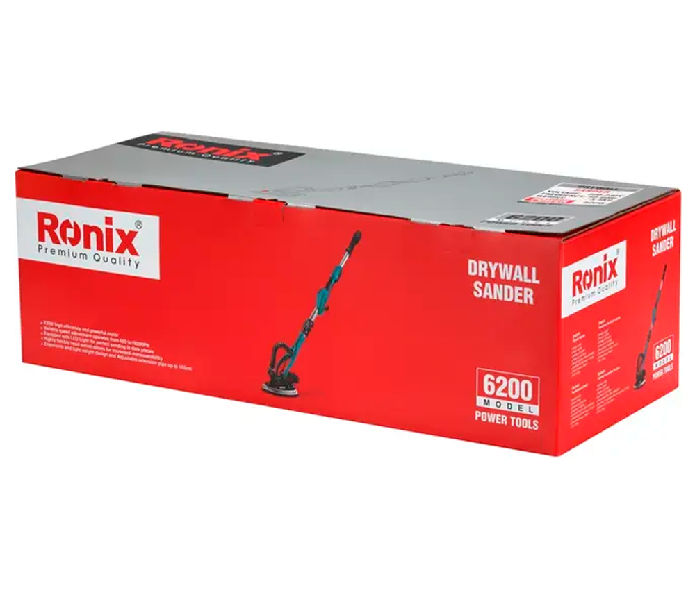 Шлифовальная машина для бетона RONIX 6200 820вт 215мм-11