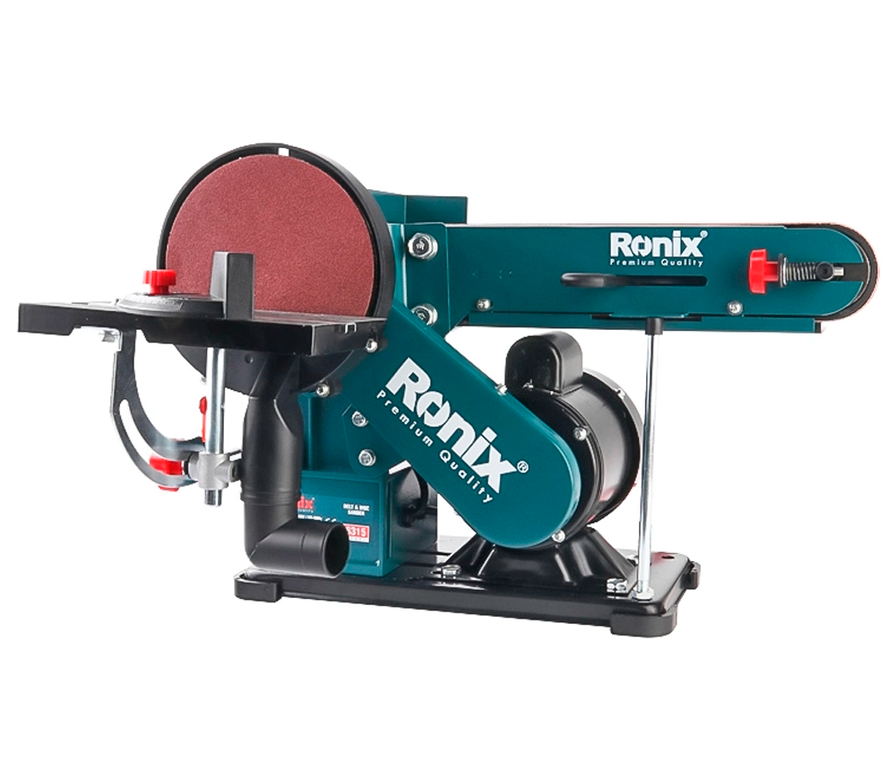 Mașină de șlefuit cu bandă și disc RONIX 6315 350w-3