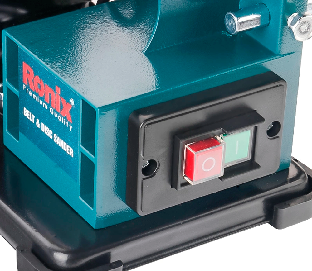 Mașină de șlefuit cu bandă și disc RONIX 6315 350w-4