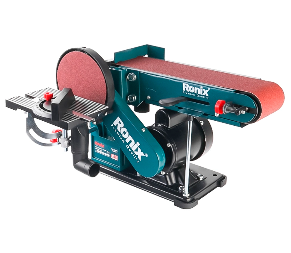 Mașină de șlefuit cu bandă și disc RONIX 6315 350w