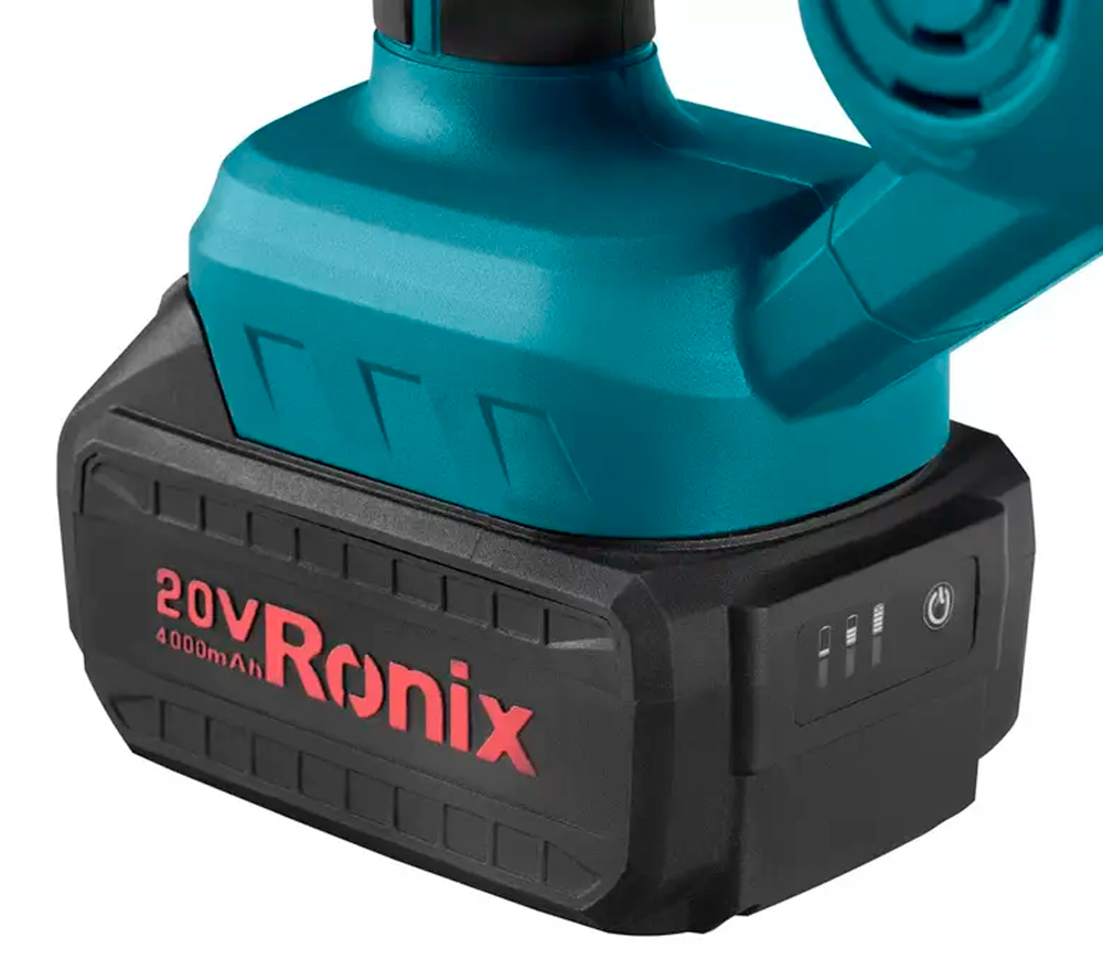 Suflantă cu acumulator RONIX 8611 2800l/min 20V 2Ah-8