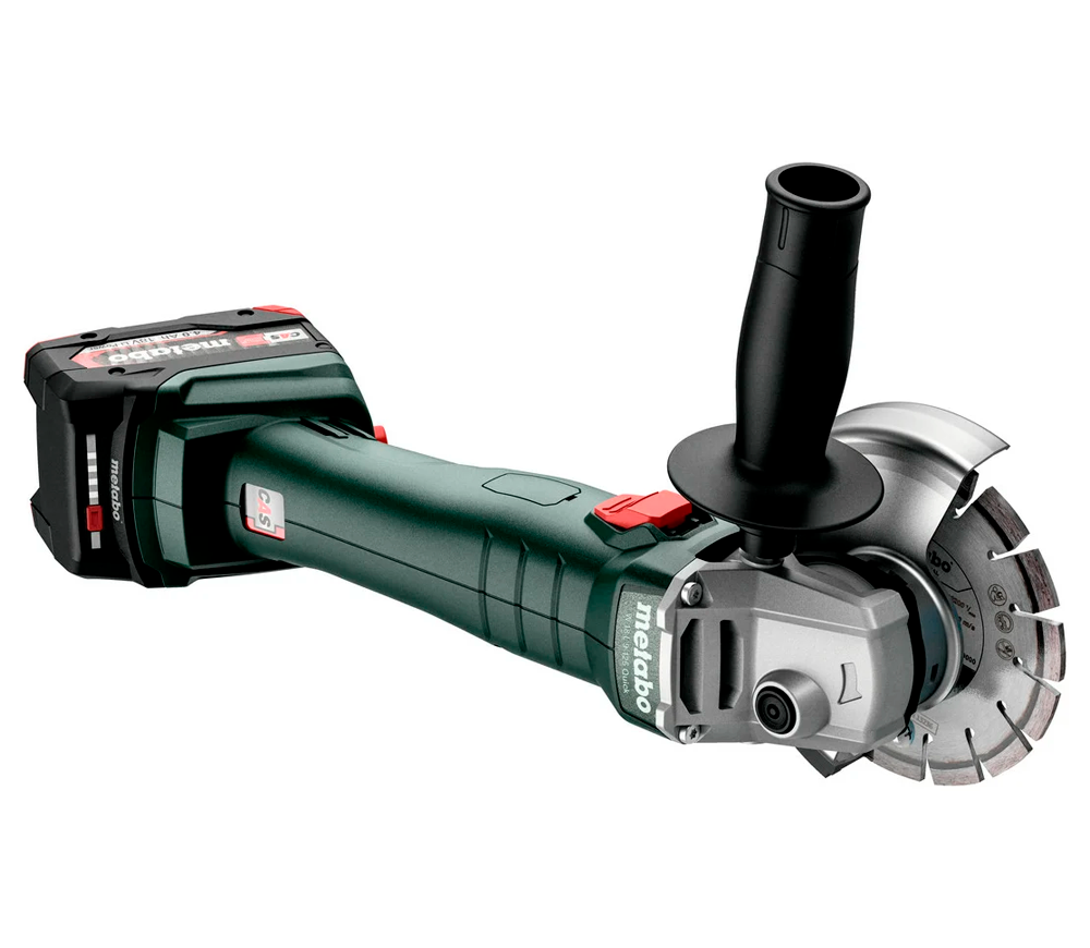 Угловая шлифмашина аккумуляторная (без АКБ) METABO W 18 L 9-125 Quick 125мм 18В-2