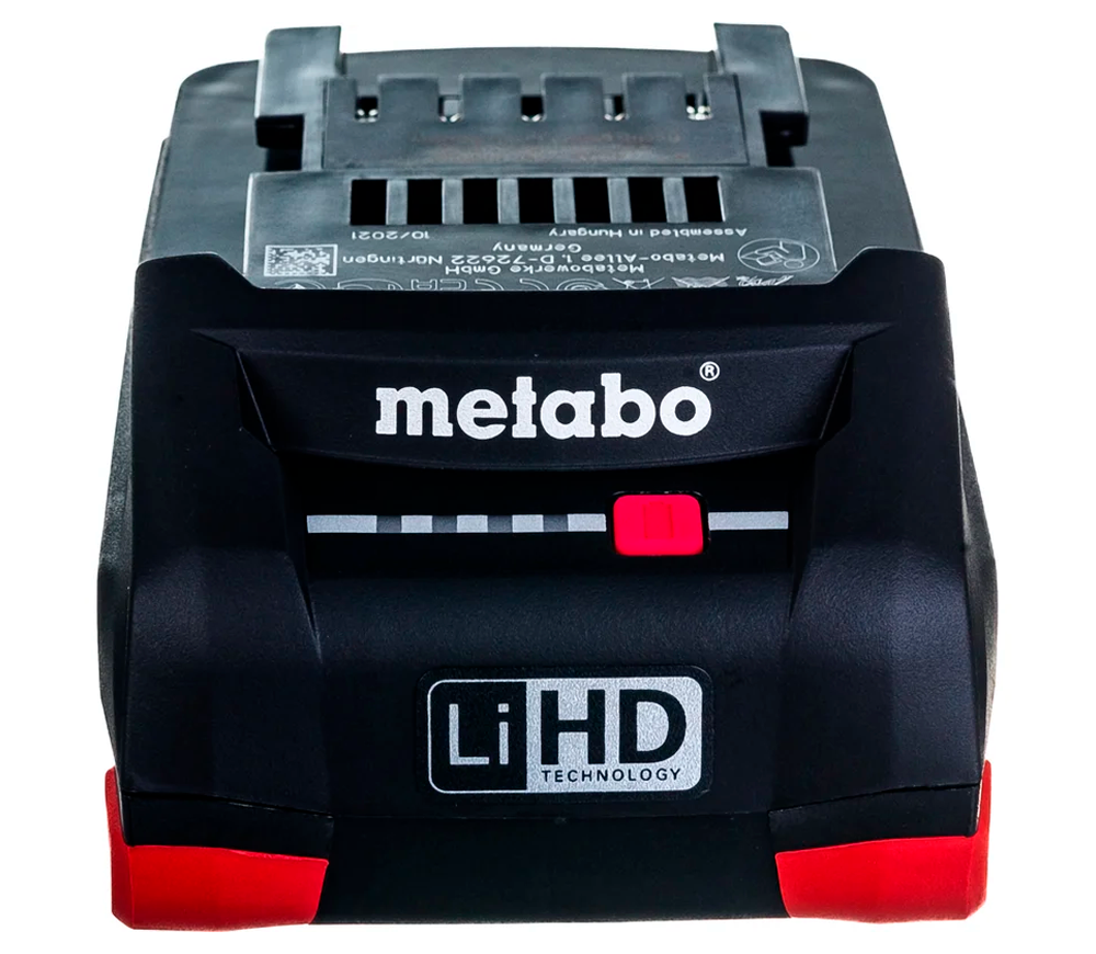 Аккумулятор LiHD METABO 625367000 Слайдер 18В 4Ач-4