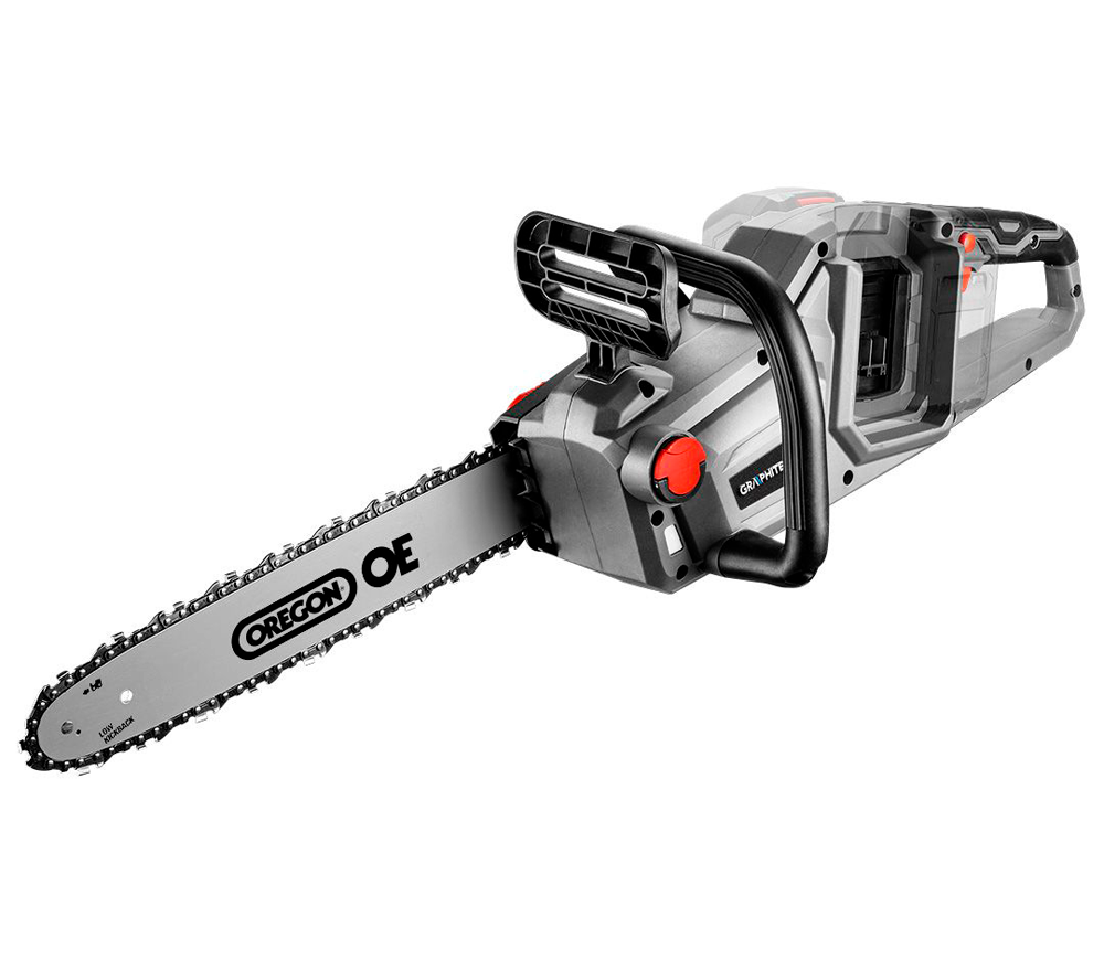 Fierăstrău cu lanț cu acumulator (fără bat) GRAPHITE 58G043 350mm 2x18V
