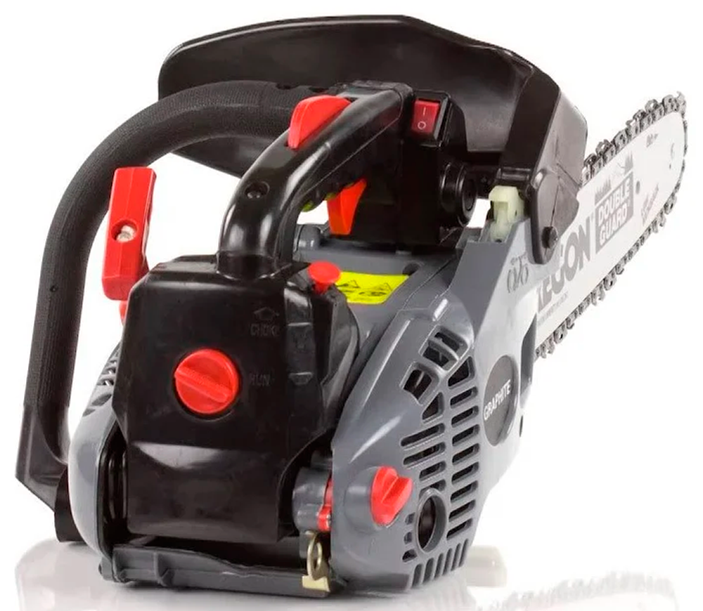 Fierăstrău cu lanț pe benzină GRAPHITE 58G943 460mm 45cm3-2