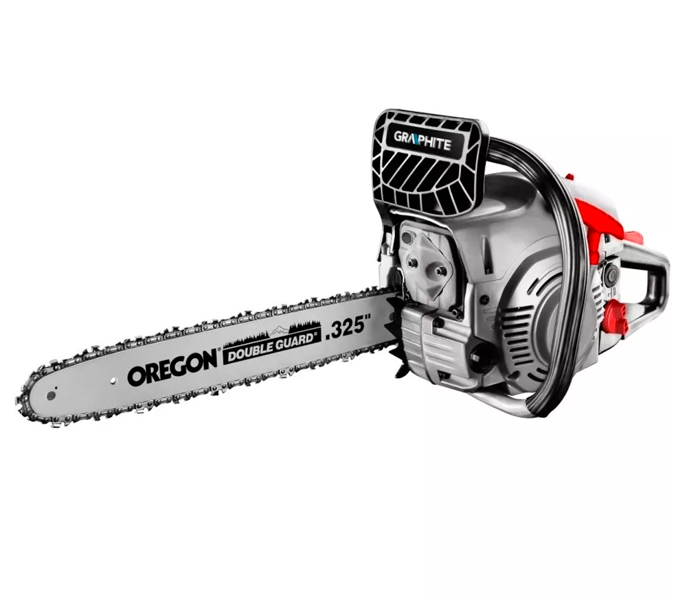 Fierăstrău cu lanț pe benzină GRAPHITE 58G943 460mm 45cm3