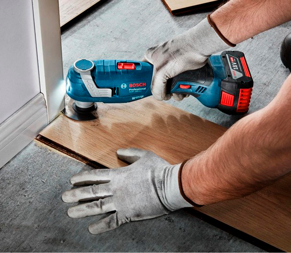 Uneltă multifuncțională fără fir (fără bat) BOSCH GOP 185-LI 18V 20000osc/min-9