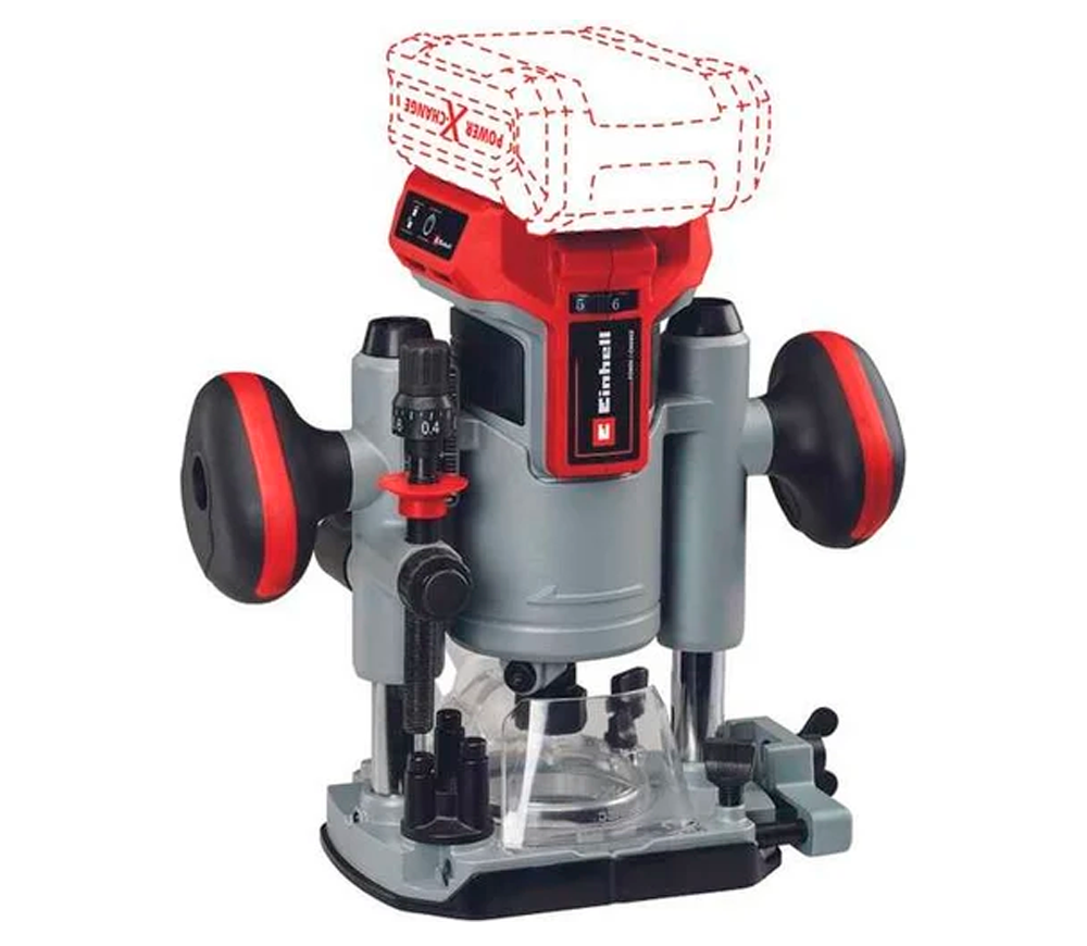 Mașină de frezat cu acumulator (fără bat) EINHELL TP-RO 18 Li BL 30mm 18V